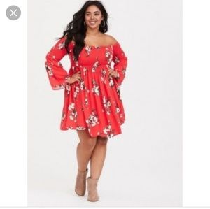 Off shoulder dress